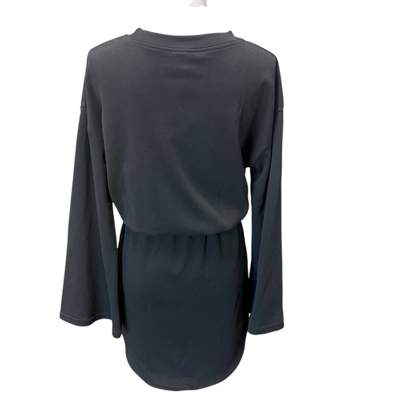 Buddy Love Willa Sweatshirt Dress Bell Sleeves Black Women’s Size Small NWT - Picture 3 of 12